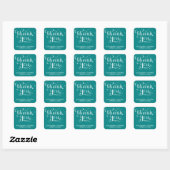 ELEGANT HANDSCHRIFTLICHE SKRIPT DANK IHNEN STICKER (Blatt)