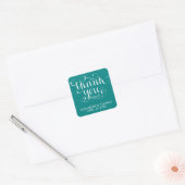 ELEGANT HANDSCHRIFTLICHE SKRIPT DANK IHNEN STICKER (Umschlag)