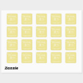 ELEGANT HANDSCHRIFTLICHE SKRIPT DANK IHNEN STICKER (Blatt)