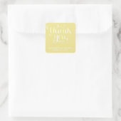 ELEGANT HANDSCHRIFTLICHE SKRIPT DANK IHNEN STICKER (Tasche)