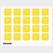 ELEGANT HANDSCHRIFTLICHE SKRIPT DANK IHNEN STICKER (Blatt)