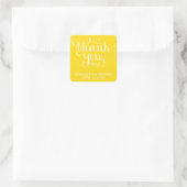 ELEGANT HANDSCHRIFTLICHE SKRIPT DANK IHNEN STICKER (Tasche)