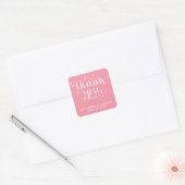 ELEGANT HANDSCHRIFTLICHE SKRIPT DANK IHNEN STICKER (Umschlag)