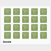 ELEGANT HANDSCHRIFTLICHE SKRIPT DANK IHNEN STICKER (Blatt)
