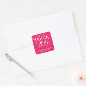 ELEGANT HANDSCHRIFTLICHE SKRIPT DANK IHNEN STICKER (Umschlag)