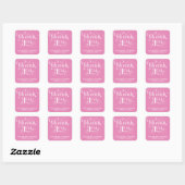 ELEGANT HANDSCHRIFTLICHE SKRIPT DANK IHNEN STICKER (Blatt)