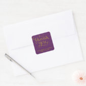 ELEGANT HANDSCHRIFTLICHE SKRIPT DANK IHNEN STICKER (Umschlag)