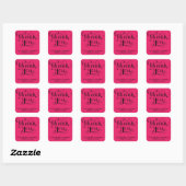 ELEGANT HANDSCHRIFTLICHE SKRIPT DANK IHNEN STICKER (Blatt)