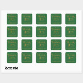 ELEGANT HANDSCHRIFTLICHE SKRIPT DANK IHNEN STICKER (Blatt)