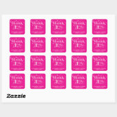 ELEGANT HANDSCHRIFTLICHE SKRIPT DANK IHNEN STICKER (Blatt)