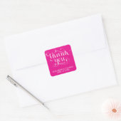 ELEGANT HANDSCHRIFTLICHE SKRIPT DANK IHNEN STICKER (Umschlag)