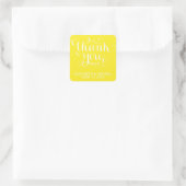 ELEGANT HANDSCHRIFTLICHE SKRIPT DANK IHNEN STICKER (Tasche)