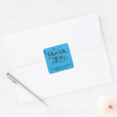 ELEGANT HANDSCHRIFTLICHE SKRIPT DANK IHNEN STICKER (Umschlag)