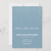 Elegant Hanging Lights Save the Date (Vorderseite)