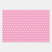 Elegant Hanukkah Holiday Pattern Gold Geschenkpapier Set (Vorderseite 2)