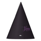 Elegant Happy Halloween Paper Hat Partyhütchen (Links)