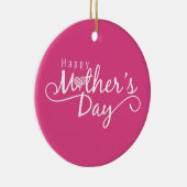 Elegant Happy Mother's Day Calligraphy | Ornament (Rechts)