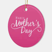 Elegant Happy Mother's Day Calligraphy | Ornament (Links)