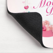 Elegant Happy Mother's Day Candy Hearts Mousepad (Ecke)