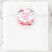 Elegant Happy Mother's Day Candy Hearts Sticker (Tasche)