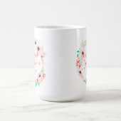 Elegant Happy Mother's Day Floral | Klassische Tas Kaffeetasse (Mittel)