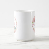 Elegant Happy Mother's Day Floral | Klassische Tas Kaffeetasse (Mittel)