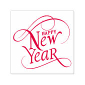 Elegant Happy New Year Permastempel (Design)