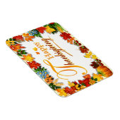 Elegant Happy Thanksgiving Grüße Magnet (Rechte Seite)