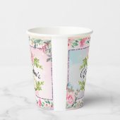 Elegant Happy Valentine's Day Pappbecher (Links)