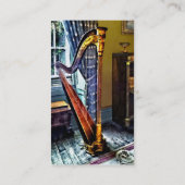 Elegant Harp Visitenkarte (Rückseite)