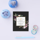 ELEGANT HAUSHALT Hochzeitsseminar Flyer (Einzeln)