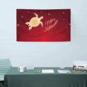 Elegant Hawaiian Weihnachten | Red Gold Banner (Messeveranstaltung)