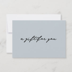 Elegant Heart Beauty-Geschenkgutschein Karte