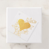 Elegant Heart Floral Geschenkanhänger (Mit Box)