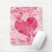 Elegant Hearts Mousepad (Mit Mouse)