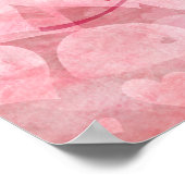 Elegant Hearts Poster (Ecke)
