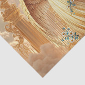 Elegant Heavenly Gate Angel  Seidenpapier (Ausschnitt)