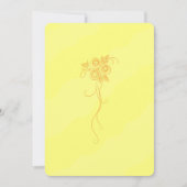 Elegant, hellrosa Hochzeit Einladung (Vorderseite)