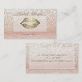 Elegant hoch entwickelte moderne Glitterie Bokeh,L Visitenkarte (Vorne/Hinten)