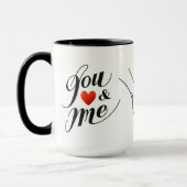  Elegant Holding Hands Romantic Couple Valentine's Tasse (Links)