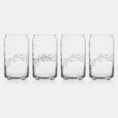 Elegant Holiday Cheer Dosenglas (Hinten)