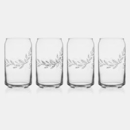 Elegant Holiday Cheer Dosenglas