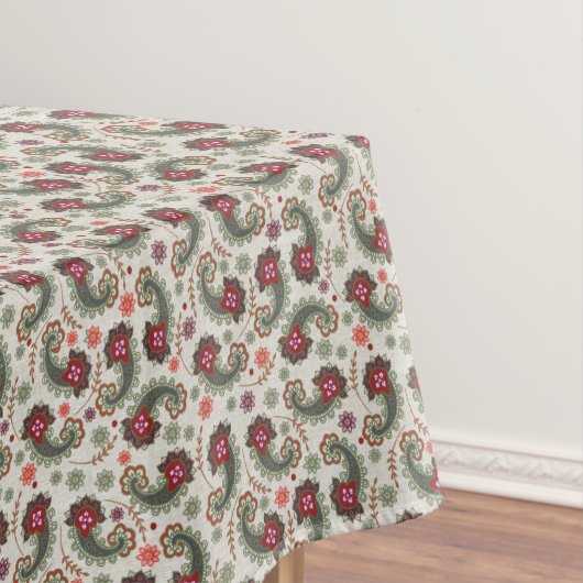 Elegant Holiday Paisley Table Tuch Tischdecke (Beispiel)