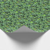 Elegant Holly Berry Christmas Gift Supply Geschenkpapier (Ecke)