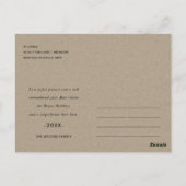 ELEGANT HOLLY BERRY RED GREEN JOY WREATH CHRISTMAS POSTKARTE (Rückseite)