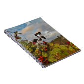 Elegant Holly Christmas Notizblock (Rechte Seite)