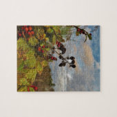 Elegant Holly Christmas Puzzle (Horizontal)