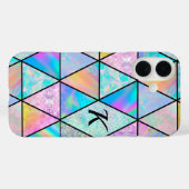 Elegant holografisch farbenfroh Case-Mate iPhone hülle (Rückseite (Horizontal))