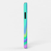 Elegant Holographic Niedlich Baby Flamingo Case-Mate iPhone Hülle (Hinten/Rechts)