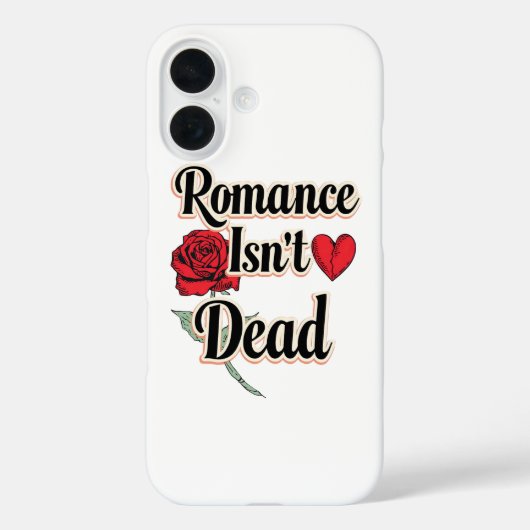 Elegant Hopeless Romantic Quote Case-Mate iPhone Hülle (Rückseite)